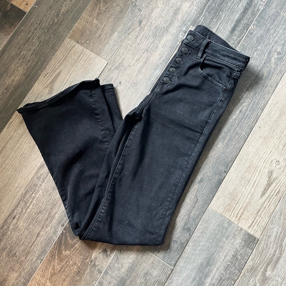 American Eagle Highest rise flare jeans